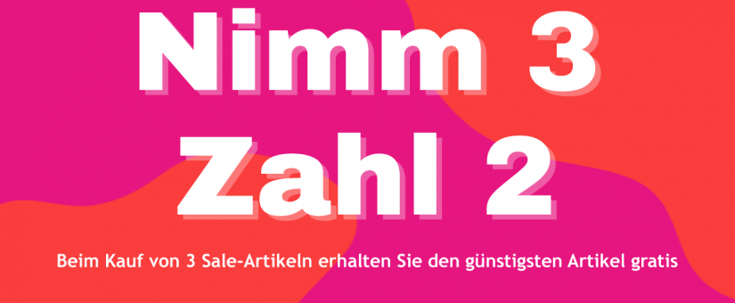 Nimm 3 – Zahl 2!