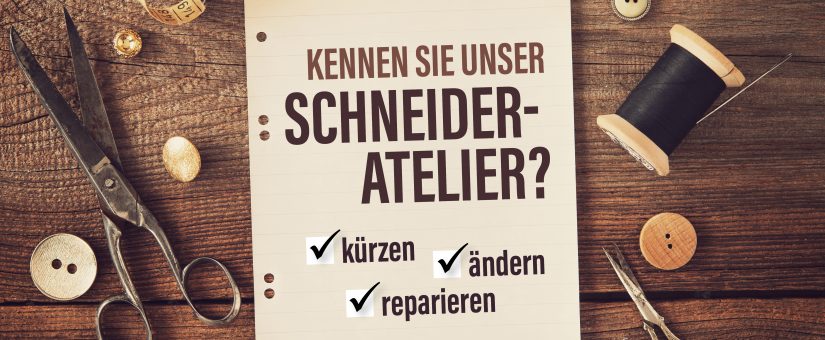 Änderungs-Schneiderei im Modehaus Messerich