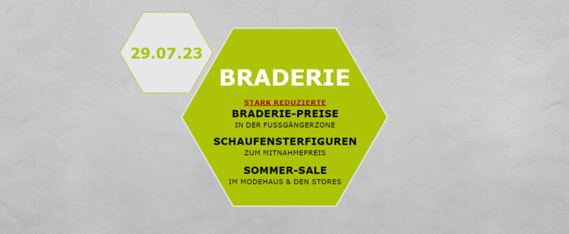 BRADERIE in Bitburg