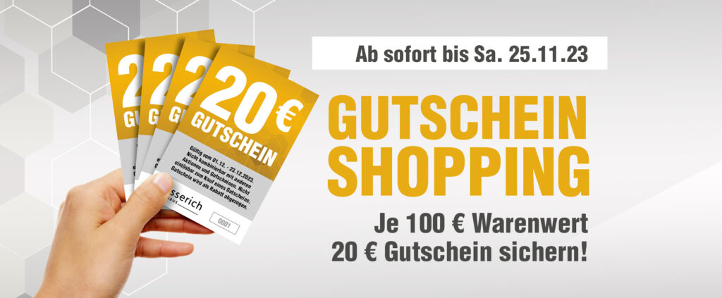 Gutschein-Shopping bei Messerich